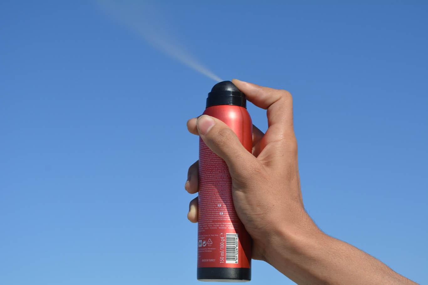 Aerosol ozon tabakasını tahrip, insan sağlığını tehdit ediyor Aerosol ozon tabakasını tahrip, insan sağlığını tehdit ediyor